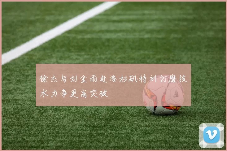 徐杰与刘金雨赴洛杉矶特训打磨技术力争更高突破